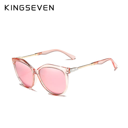 KINGSEVEN 2022 Polarized Women&#39;s Sunglasses Gradient Lens Luxury Sun glasses Brand Lentes de sol Mujer