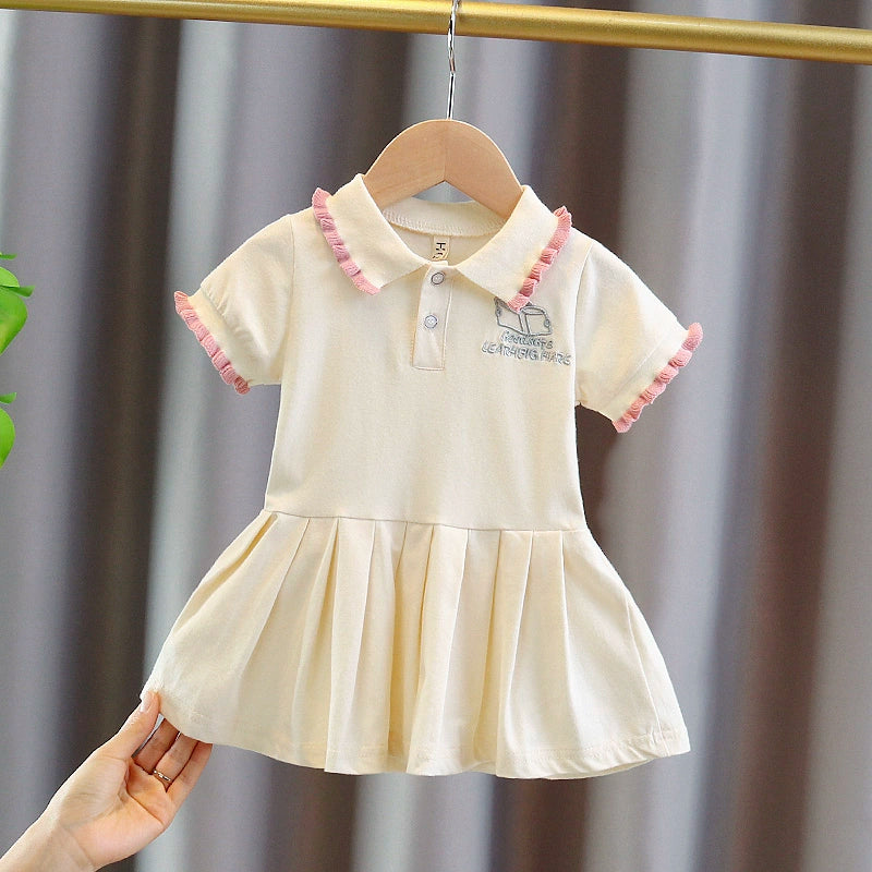 Summer Western Style 3-Year-Old Baby Girl Baby Dress