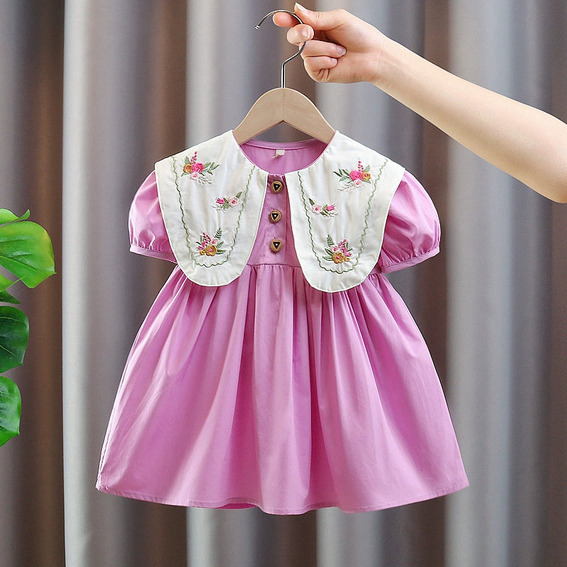 Summer Western Style 3-Year-Old Baby Girl Baby Dress