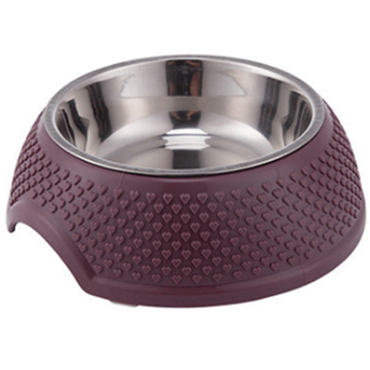 Fruit Dog Bowl Convenient Stainless Steel Bowls Dog Plate Water Dogs Food Bowl Pet Puppy Cat Bowl Feeder Dogs Water Bowl Drinker