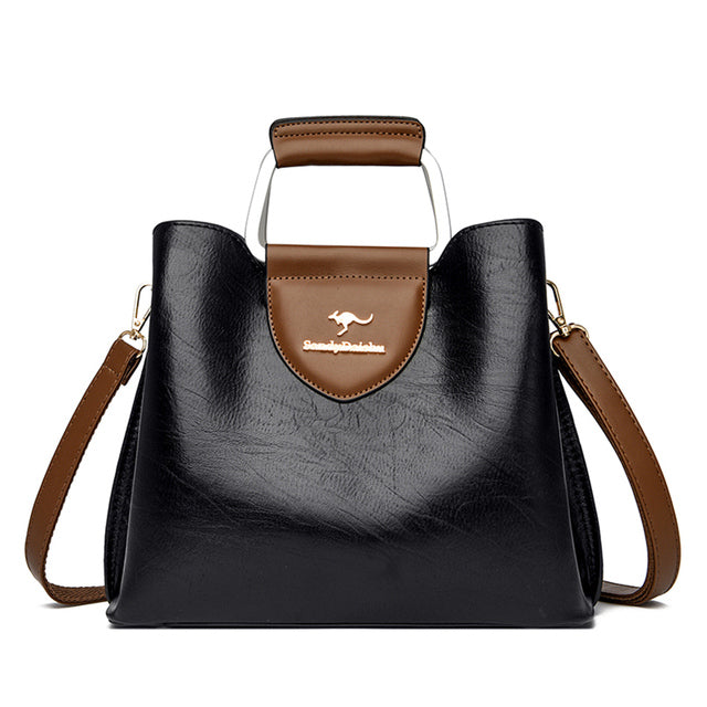 Genuine Brand Tote Bag Leather Luxury Handbags Women Bags Designer Handbags High Quality Ladies Crossbody Hand Bags for Women
