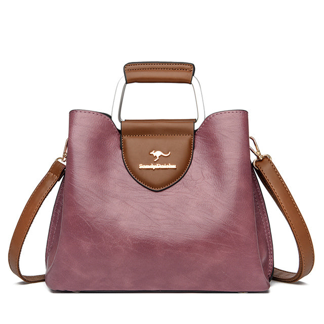 Genuine Brand Tote Bag Leather Luxury Handbags Women Bags Designer Handbags High Quality Ladies Crossbody Hand Bags for Women